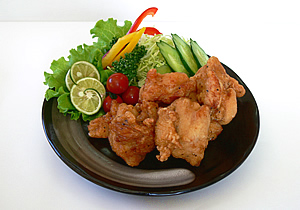 冷えても柔らかい唐揚げ
