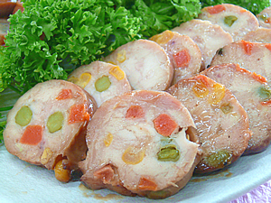 国産鶏肉巻々ロースト(野菜)